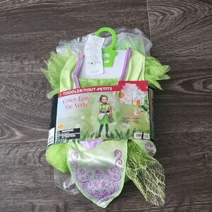 Green Fairy Toddler Costume 2T New  - Dress Up - Cosplay